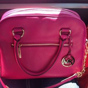 Pink Michael Kors purse